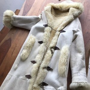 Vintage shearling coat